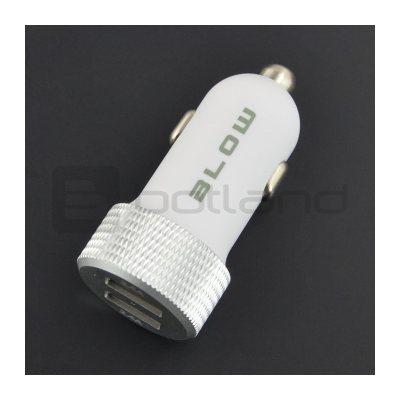Ładowarka / zasilacz samochodowy Blow G48 5V/4,8A USB - 2 gniazda