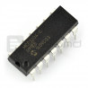 Przetwornik A/C MCP3204-CI/P 12-bitowy 4-kanałowy SPI - DIP - zdjęcie 1