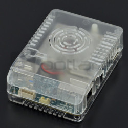 Obudowa top do Odroid XU4 - górna cześć 1/2 - przezroczysta