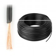 Przewód instalacyjny LgY 1x0,5 H05V-K - czarny - 1m