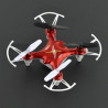 Dron quadrocopter Syma X12S Nano 2.4GHz - 7cm - czerwony - zdjęcie 2