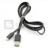 Przewód USB A - Lightning 8  - płaski 1m - zdjęcie 1