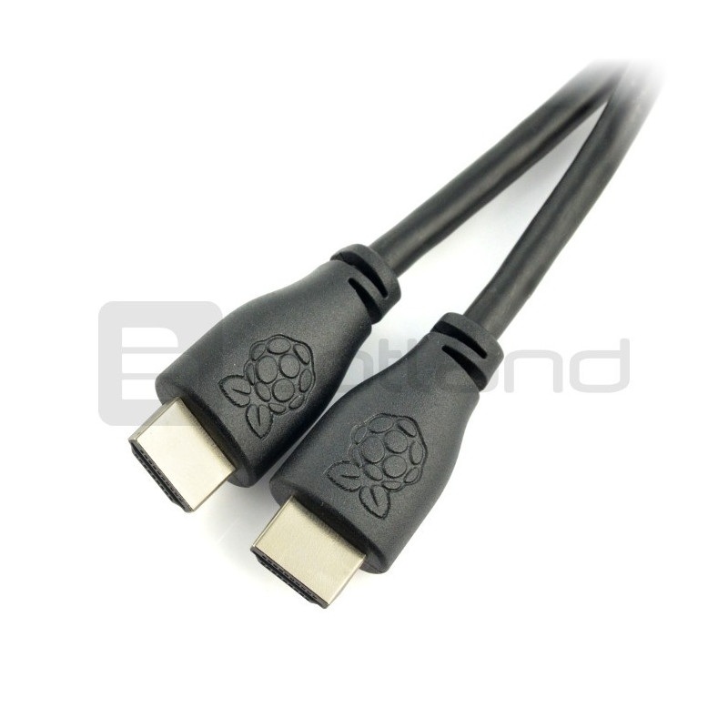 Przewód  HDMI 2.0 dla Raspberry Pi - dł. 2 m - oficjalny