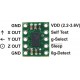 MMA7341L Akcelerometr 3-osiowy 3/11g MMA7341L Akcelerometr 3-osiowy 3/11g
