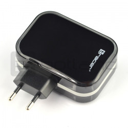 Zasilacz Tracer 4x USB 5V 6,8A - czarny