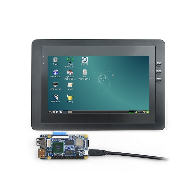 Ekran dotykowy pojemnościowy S702 LCD 7'' 800x480px dla NanoPi