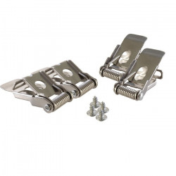 Zestaw uchwytów ''clips'' do paneli LED 30x30 / 60x60 / 120x30 cm - 4 sztuki