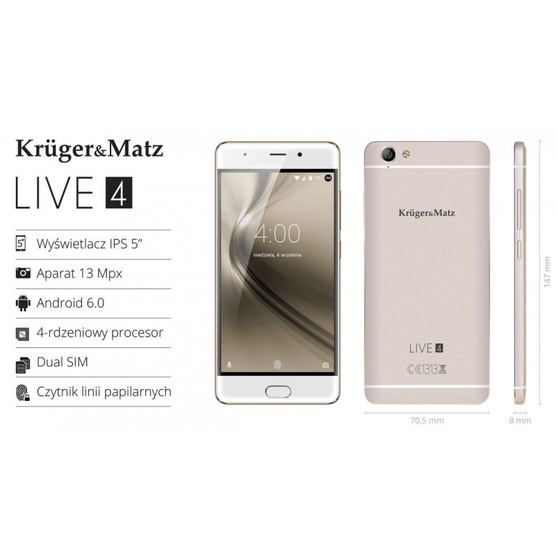 Smartfon Kruger&Matz Live 4S