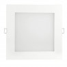 Panel LED ART SLIM podtynkowy kwadratowy 22cm, 18W, 1260lm, AC80-265V, 3000K - biała ciepła - zdjęcie 1