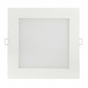 Panel LED ART podtynkowy kwadratowy 18cm, 16W, 1000lm, AC80-265V, 3000K - biała ciepła - zdjęcie 1