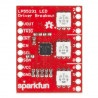 Sparkfun - sterownik LED LP55231 z trzema diodami RGB - zdjęcie 2