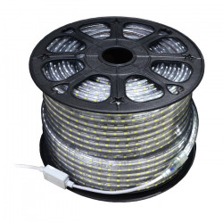 Pasek LED HV SMD3528 IP65 4,8W, 60 diod/m, 12mm, AC230V, biały-neut...