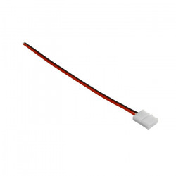 Konektor do taśm i pasków LED 8mm 2 pin z jednym zaciskiem - 12cm