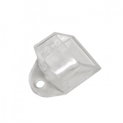 Zaślepka z otworem do profili A1 - transparenta