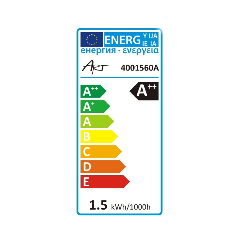 Żarówka LED ART, GU10, 1,2W, 100lm, barwa ciepła