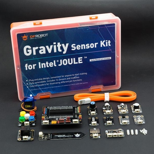 Gravity Sensor Kit - zestaw startowy dla Intel Joule