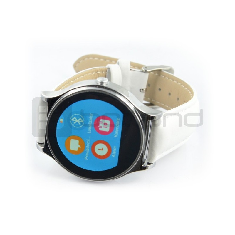 Smartwatch Kruger&Matz Style - biały - inteligetny zegarek