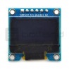 Wyświetlacz OLED niebieski graficzny 0,96'' 128x64px SPI/I2C- zgodny z Arduino - zdjęcie 2
