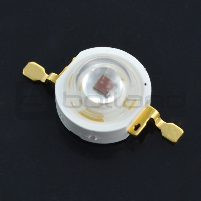 Dioda Power LED Prolight Opto PM2B-3LRE-SD 3W - czerwona