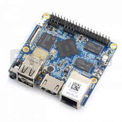 NanoPi M1 Plus - Allwinner H3 Quad-Core 1,2GHz + 1GB RAM + 8GB eMMC - WiFi + Bluetooth 4.0