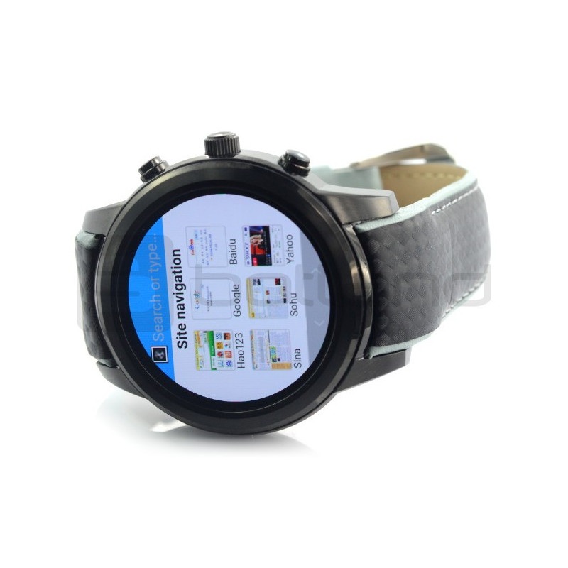SmartWatch LEM5 czarny - inteligetny zegarek
