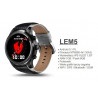 SmartWatch LEM5 czarny - inteligetny zegarek - zdjęcie 4