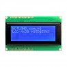 Wyświetlacz LCD 4x20 znaków niebieski - podwójne złącze - zdjęcie 1