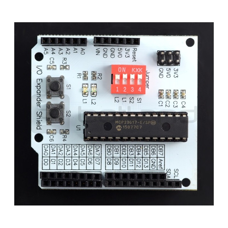 LinkSprite - I/O Expander Shield - nakłądka dla Arduino / pcDuino