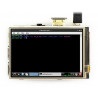 Ekran dotykowy rezystancyjny LCD IPS 3,5'' 480x320px GPIO dla Raspberry Pi 3/2/B+/Zero - zdjęcie 2