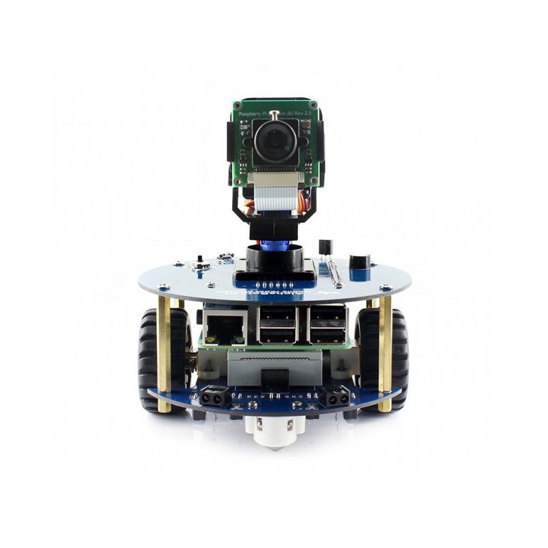 AlphaBot2 - Pi Acce Pack - 2-kołowa platforma robota z czujnikami i napędem DC oraz kamerą dla Raspberry Pi