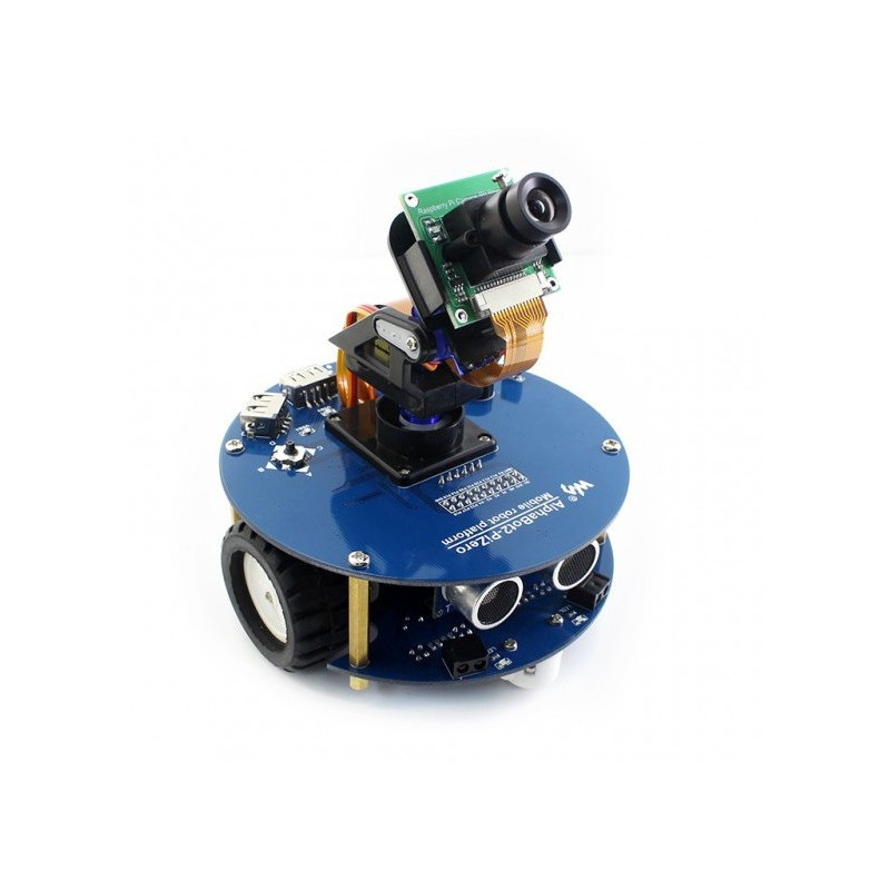 AlphaBot2 - PiZero Acce Pack - 2-kołowa platforma robota z czujnikami i napędem DC oraz kamerą dla Raspberry Pi Zero
