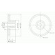 Zębatka POM ZYD-15B40-32T12-05P Zębatka POM ZYD-15B40-32T12-05P