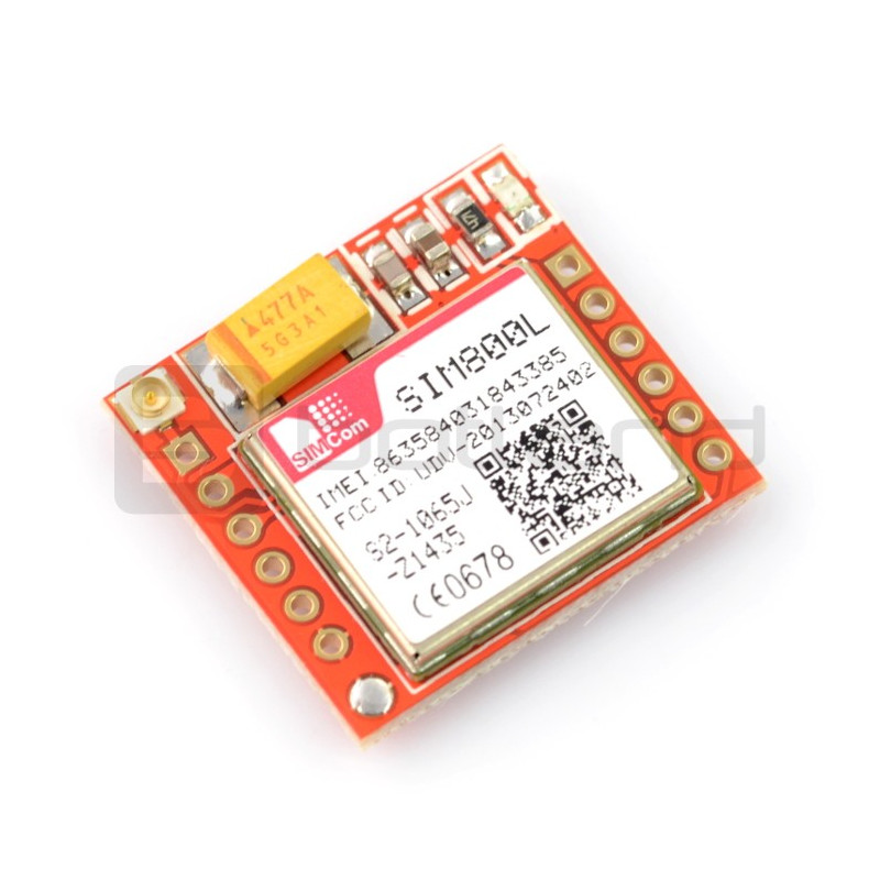 Moduł GSM GPRS - SIM800L - do Arduino i Raspberry Pi