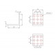 MakeBlock - uchwyt 3x3 - niebieski - 4szt. MakeBlock - uchwyt 3x3 - niebieski - 4szt.