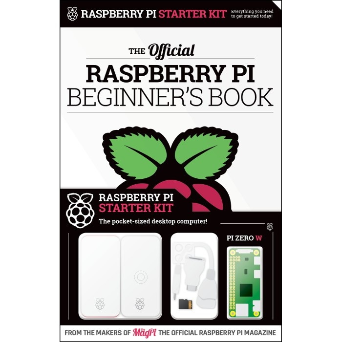 Raspberry Pi Beginner's Book - oficjalny poradnik + zestaw Raspberry Pi Zero W