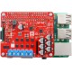 Pololu Dual G2 High-Power 24v14 - dwukanałowy sterownik silników 36V/14A - shield dla Raspberry Pi - zmontowany Pololu Dual G2 High-Power 24v14 - dwukanałowy sterownik silników 36V/14A - shield dla Raspberry Pi - zmontowany