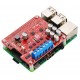 Pololu Dual G2 High-Power 18v18 - dwukanałowy sterownik silników 30V/18A - shield dla Raspberry Pi - zmontowany Pololu Dual G2 High-Power 18v18 - dwukanałowy sterownik silników 30V/18A - shield dla Raspberry Pi - zmontowany