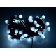 Lampki choinkowe LED kule - białe - 80 szt. Lampki choinkowe LED kule - białe - 80 szt.