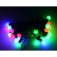 Lampki choinkowe LED kule - RGB - 40 szt. Lampki choinkowe LED kule - RGB - 40 szt.