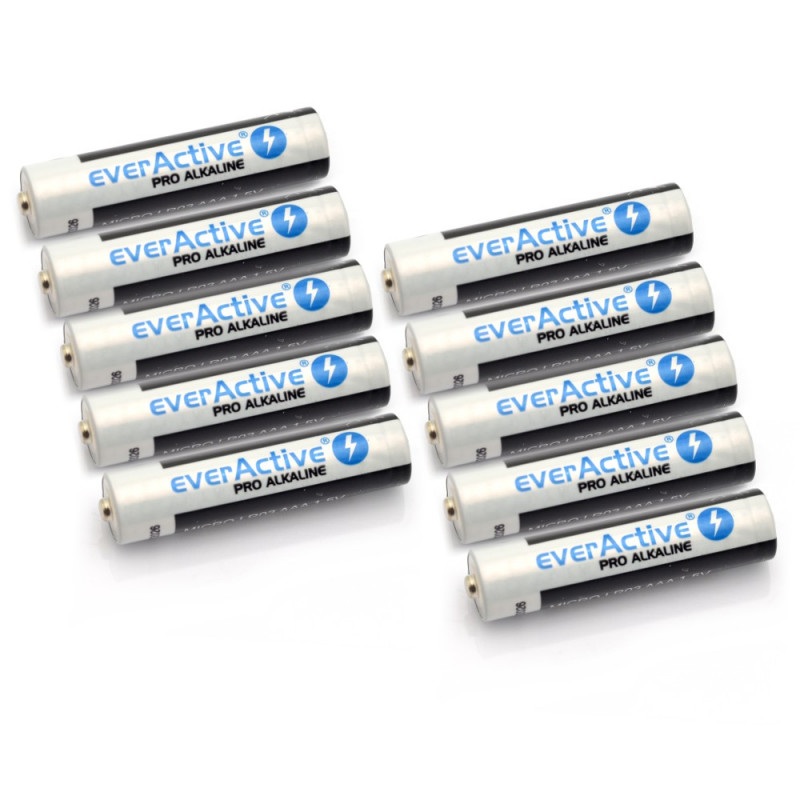 48 x bateria alkaliczna everActive Pro Alkaline LR6 AA - sklep internetowy