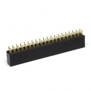 Listwa żeńska goldpin 2x20 raster 2,54mm dla Raspberry Pi - bez lutowania