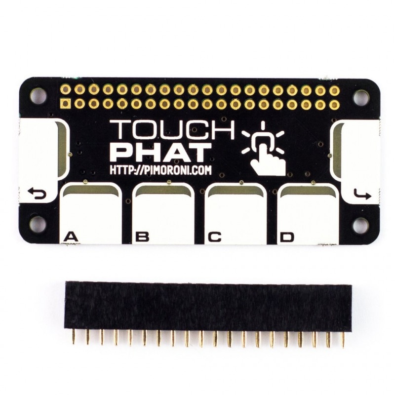 Touch pHAT - nakładka z dotykiem pojemnościowym dla Raspberry Pi