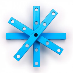 MakeBlock 60516 - belka 0808-072 - niebieski - 4szt.