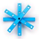 MakeBlock 60516 - belka 0808-072 - niebieski - 4szt. MakeBlock 60516 - belka 0808-072 - niebieski - 4szt.