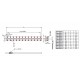 MakeBlock 60004 - belka 0824-032 - niebieski - 4szt. MakeBlock 60004 - belka 0824-032 - niebieski - 4szt.