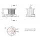 MakeBlock 83002 - koło zębate 18T - 2szt. MakeBlock 83002 - koło zębate 18T - 2szt.