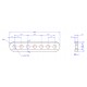 MakeBlock 60705 - belka 0412-060 - niebieski - 4szt. MakeBlock 60705 - belka 0412-060 - niebieski - 4szt.