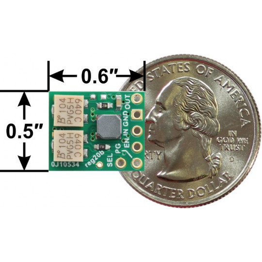 S9V11MACMA - підвищувальний/знижувальний перетворювач - 2,5-9 В 1,5 А - з функцією відключення за низької напруги - Pololu 2868