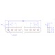 MakeBlock 60721 - belka 0412-188 - niebieski - 4szt. MakeBlock 60721 - belka 0412-188 - niebieski - 4szt.