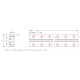MakeBlock 60122 - belka 0824-496 - niebieski - 2szt. MakeBlock 60122 - belka 0824-496 - niebieski - 2szt.